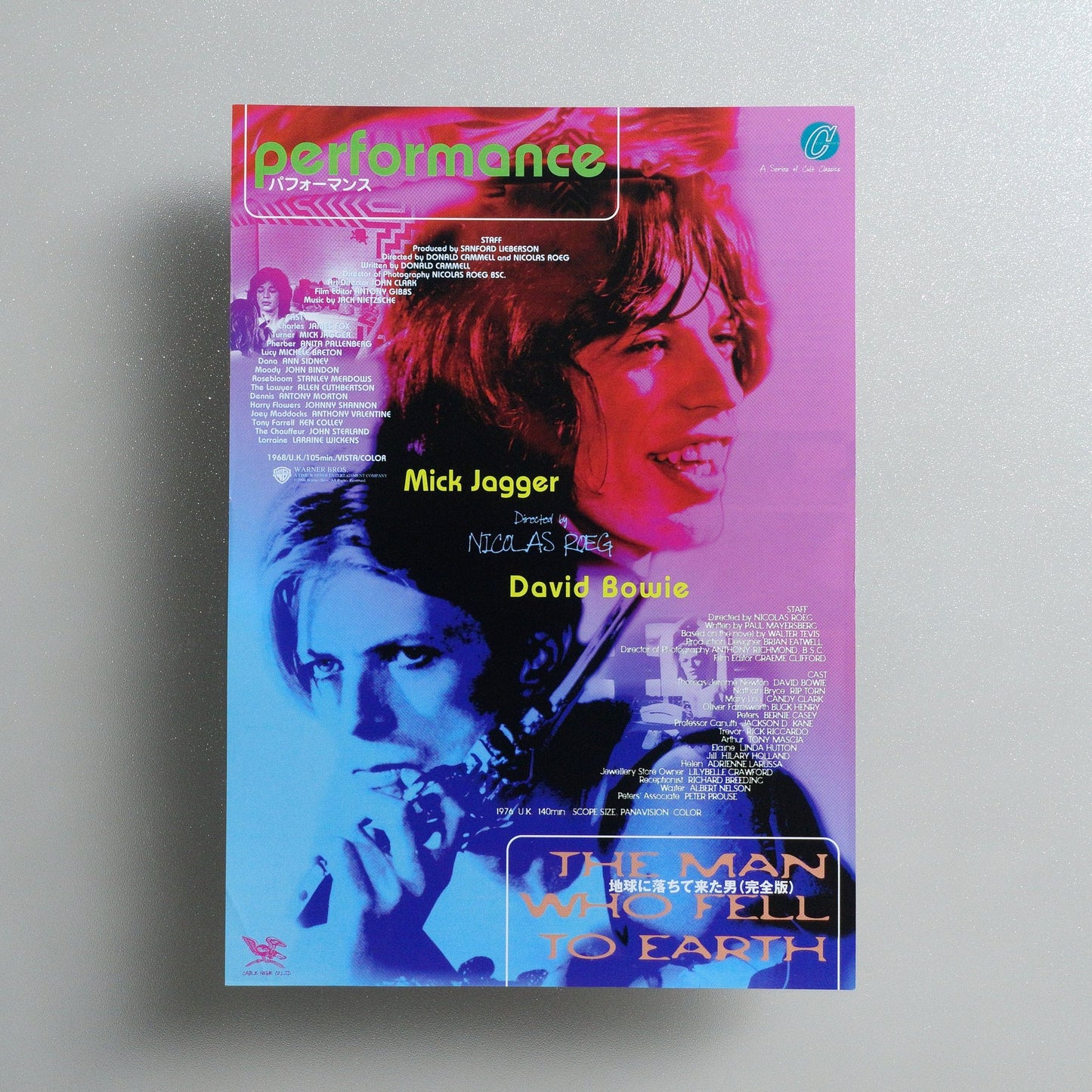 Performance 1998 Japanese B5 Folded Flyer - front