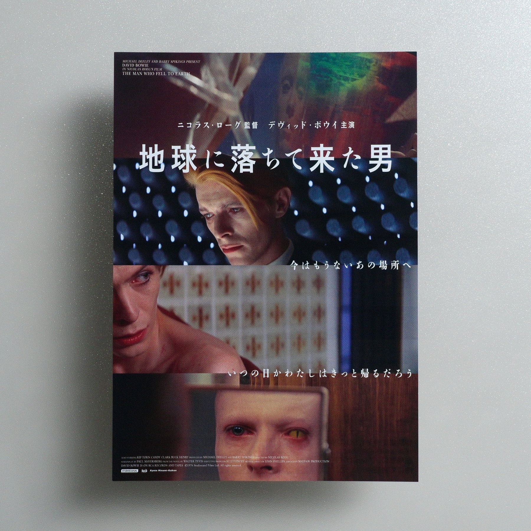 The Man Who Fell to Earth 2016 Japanese B5 Movie Flyer - front